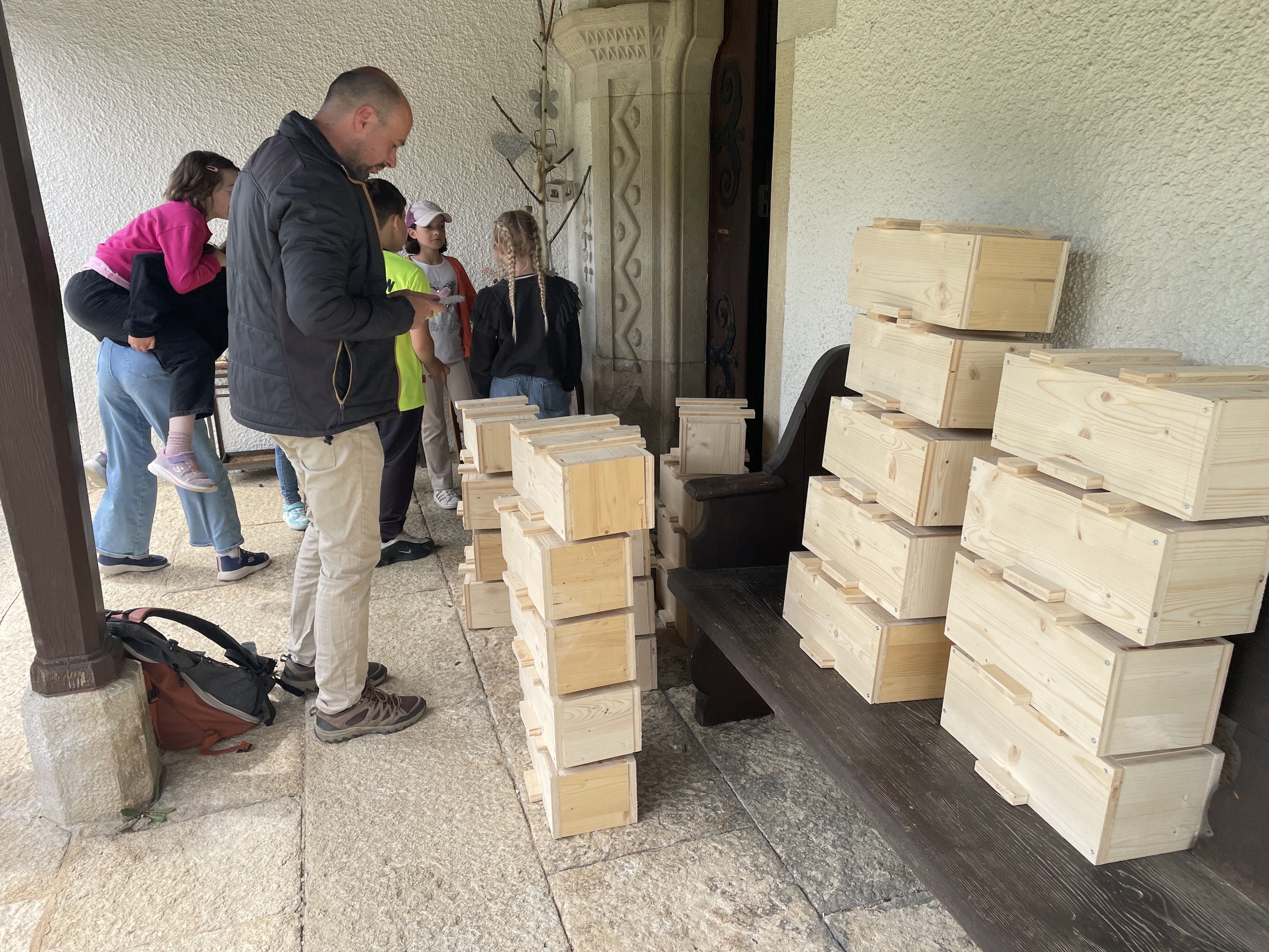 Action martinets à l&rsquo;église de Grandval
